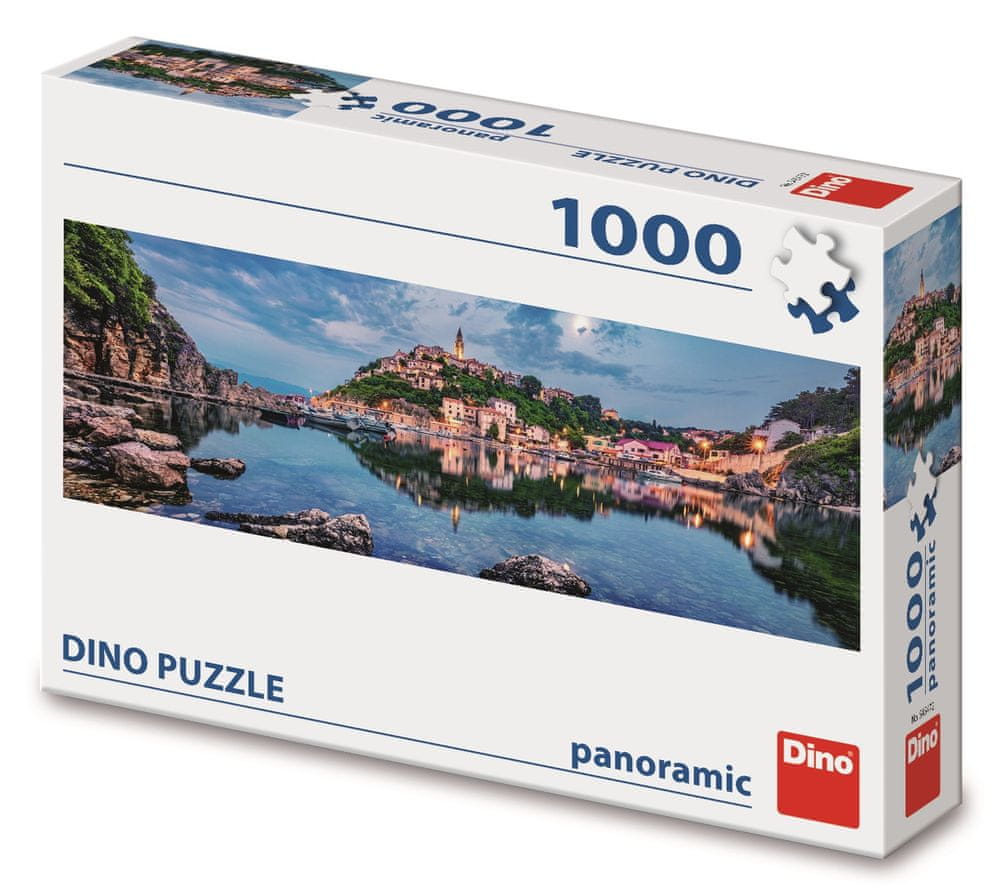 DINO Ostrov Krk 1000 panoramic puzzle